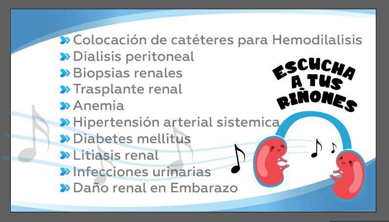 Escucha a tus riñones — padecimientos que atiende la Dra. Amanda